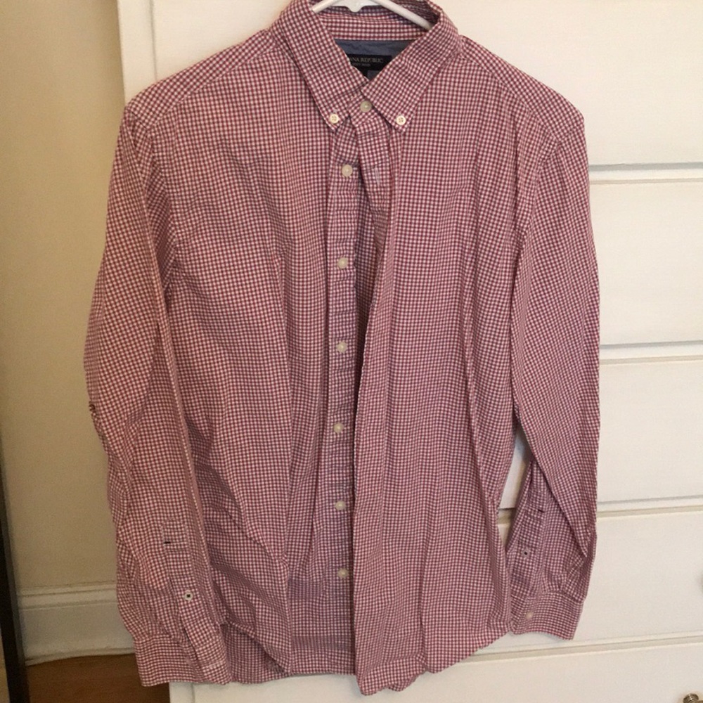 Banana Republic mens casual button up